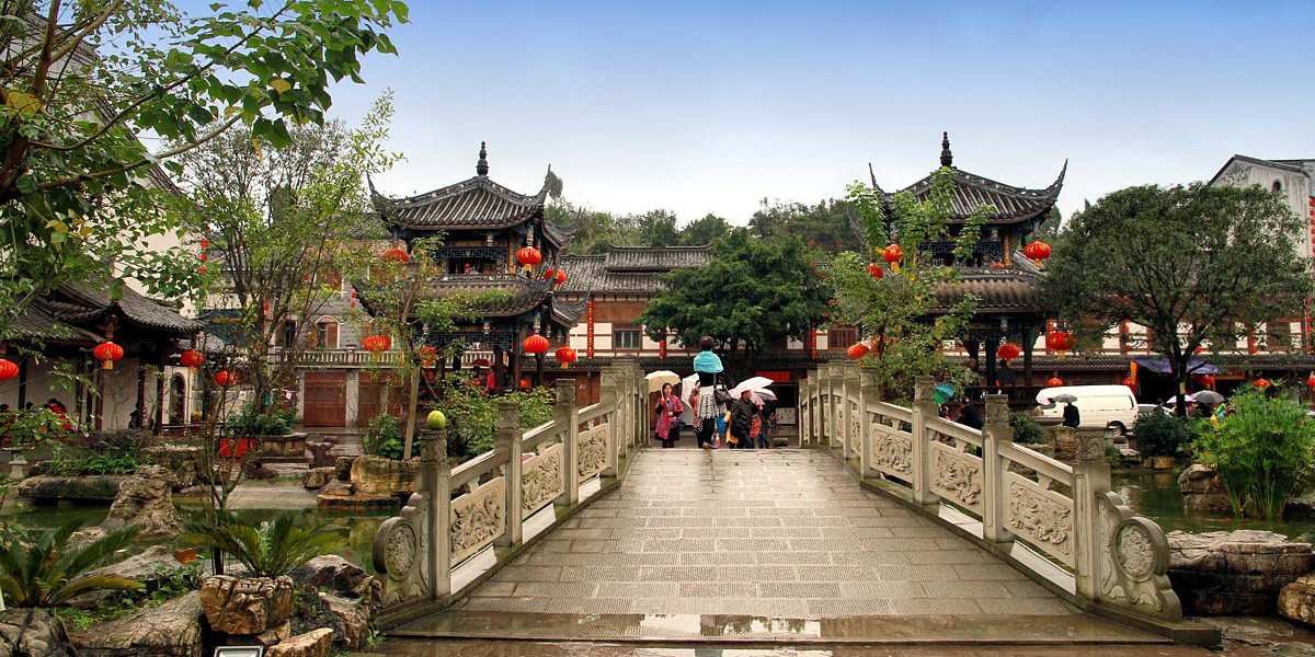 A scenic view of anju_ancient_city