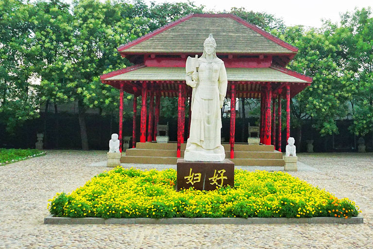A scenic view of Anyang Yinxu Ruins
