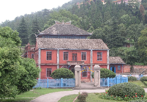 A scenic view of Anyuan Coal Miners Movement Memorial Hall