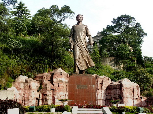 A scenic view of Anyuan Coal Miners Movement Memorial Hall