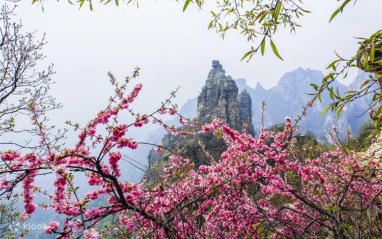 A scenic view of Baishi Mountain