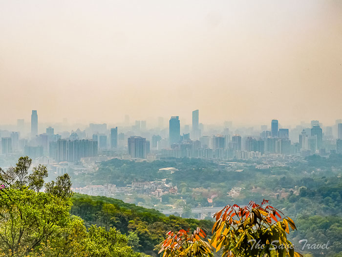 A scenic view of baiyun mountain guangzhou