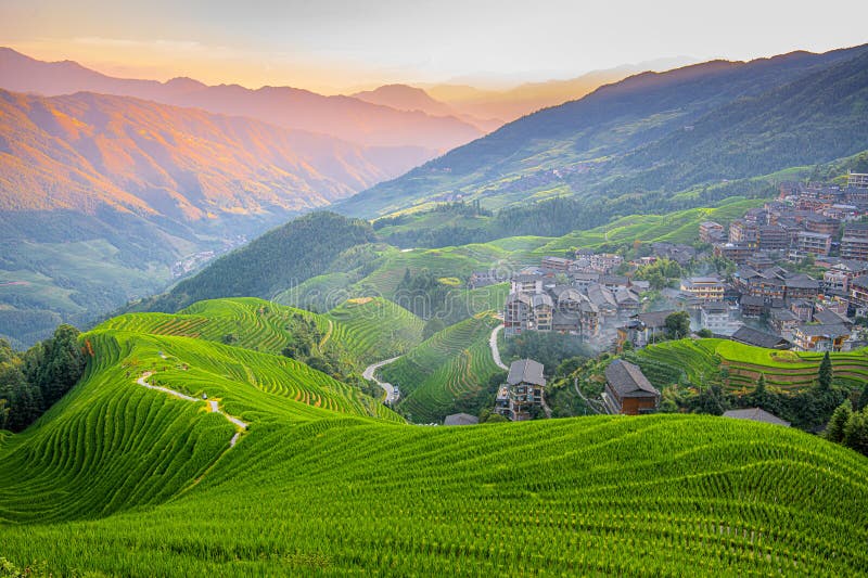 A scenic view of Baodu Zhai