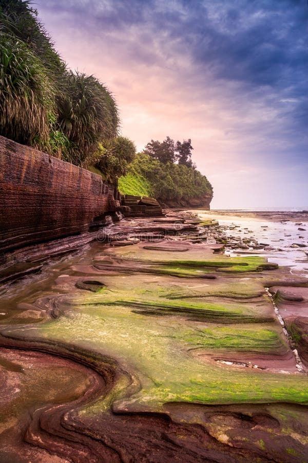 A scenic view of beihai weizhou island volcano park