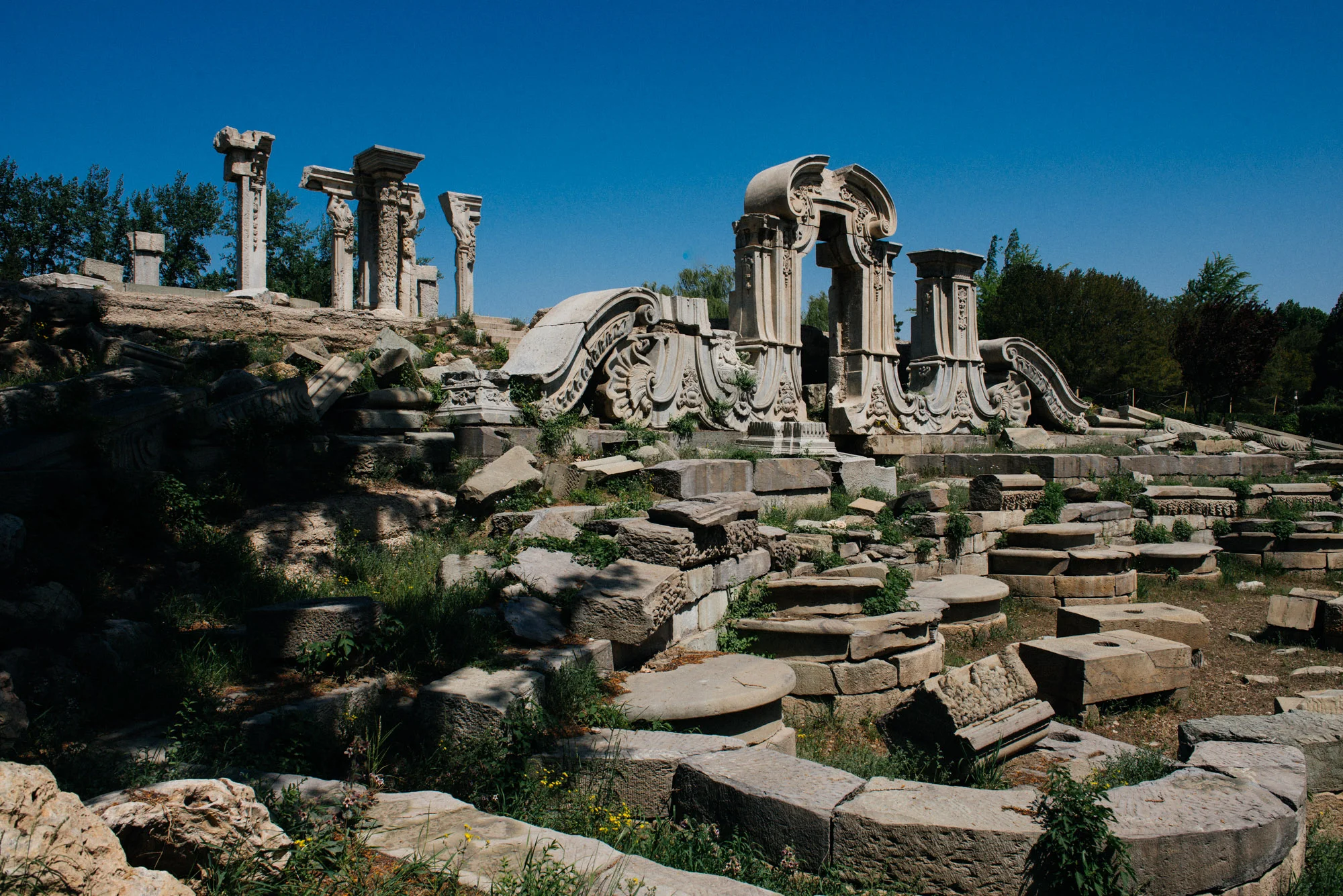 A scenic view of Beizhai Ruins