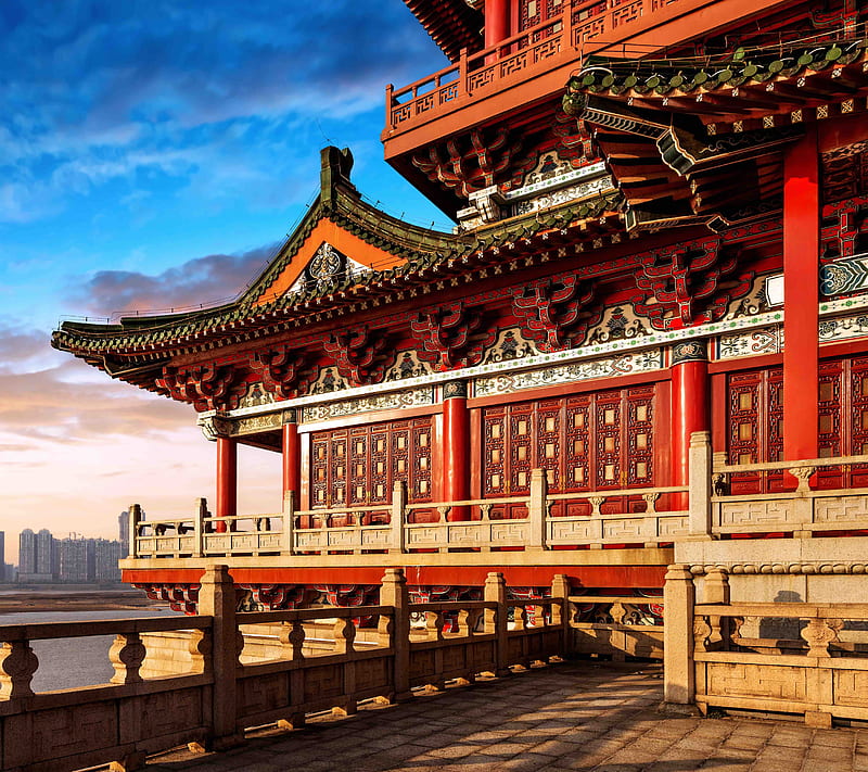 A scenic view of chinese_eastern_railway_buildings