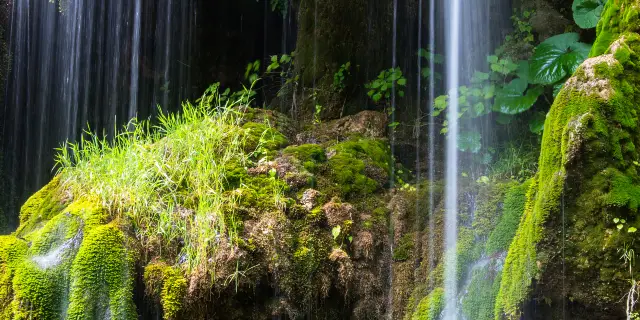 A scenic view of Chongdugou Scenic Area