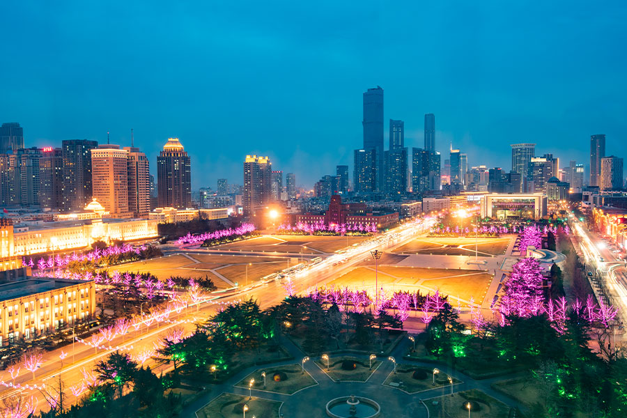A scenic view of dalian_tiger_beach_ocean_park
