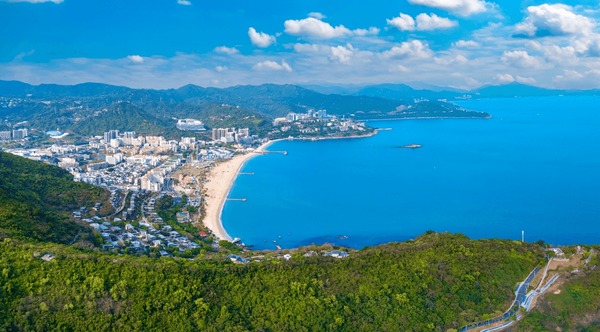 A scenic view of dameisha beach