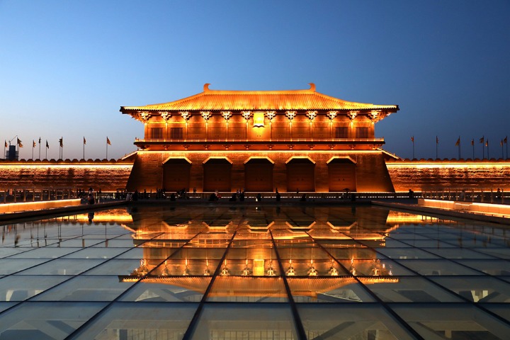 A scenic view of daming_palace_national_heritage_park