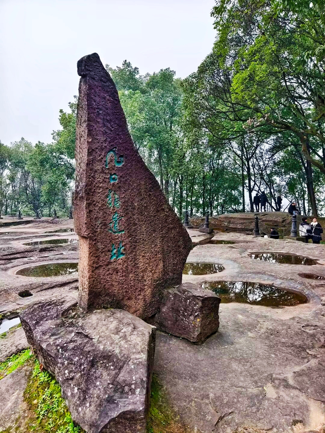 A scenic view of diaoyu_fortress_site