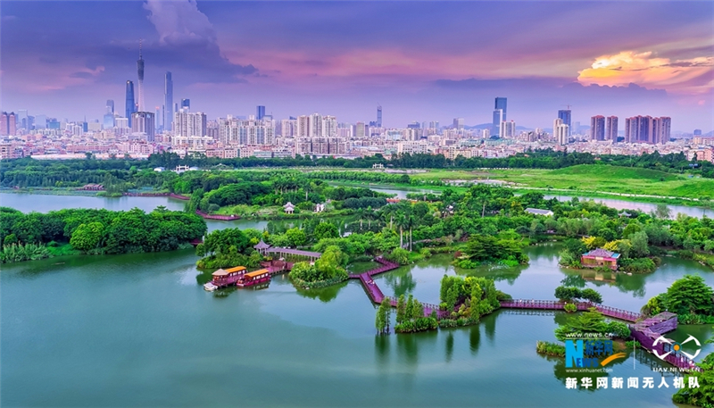 A scenic view of dongpo park