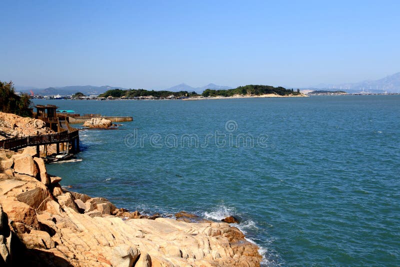A scenic view of dongshan island