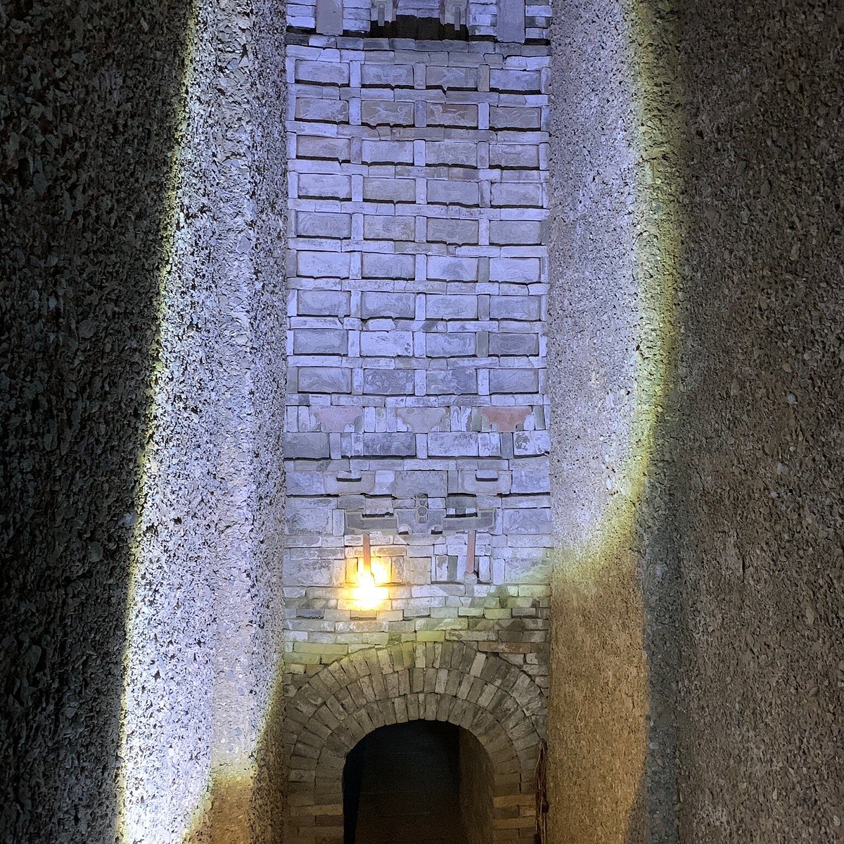 A scenic view of dunhuang han dynasty tombs