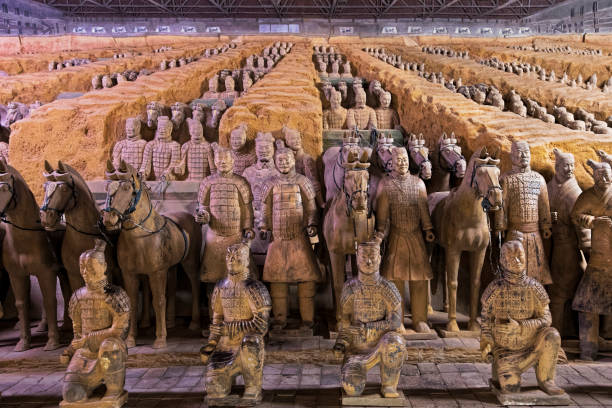 A scenic view of emperor_qinshihuangs_mausoleum_site_museum