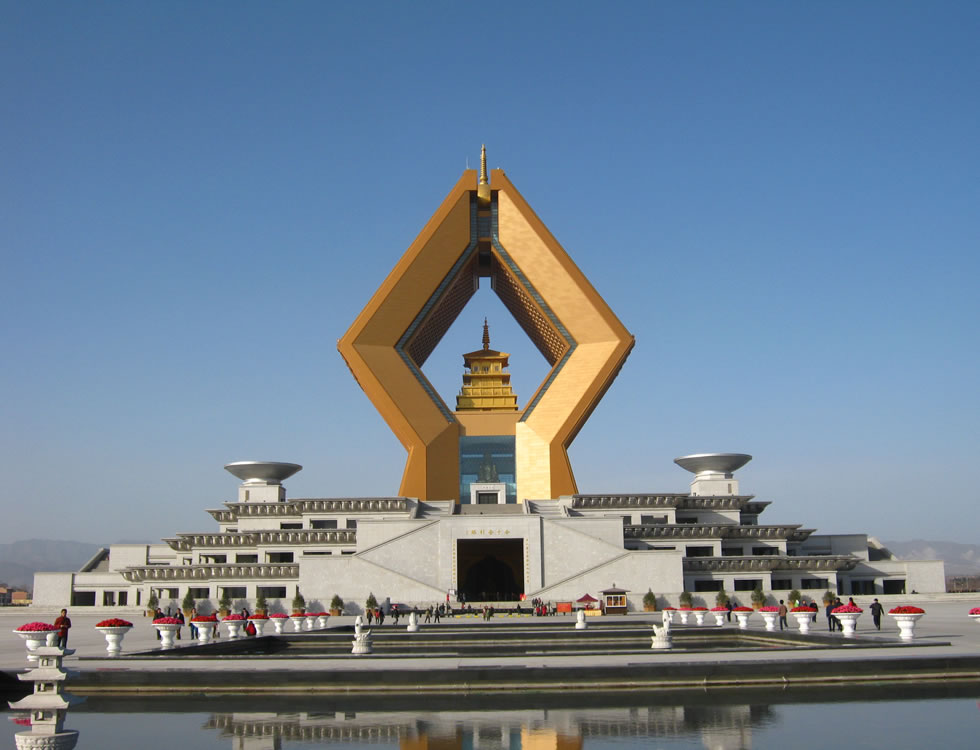 A scenic view of famen_temple_cultural_scenic_area