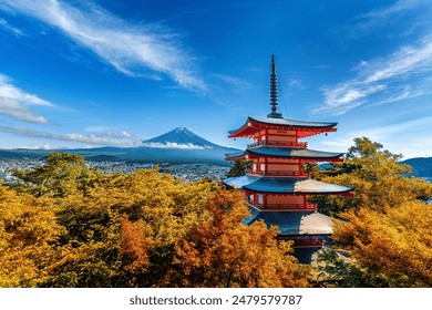 A scenic view of Fengxue Temple And Pagodas