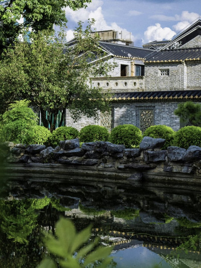 A scenic view of foshan liang garden