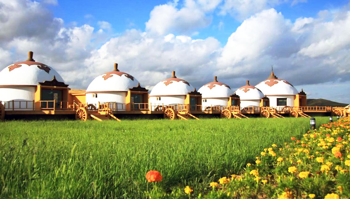 A scenic view of gegentala_grassland