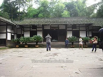 A scenic view of guang'an deng xiaoping's hometown