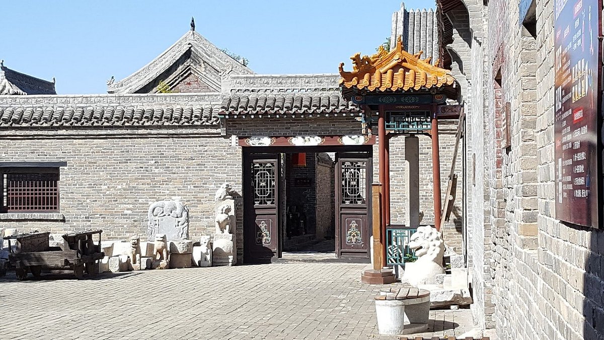 A scenic view of Guangfu Ancient City