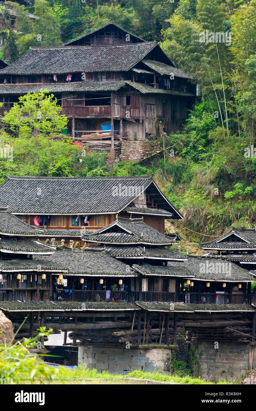 A scenic view of Guanxi Enclosed House