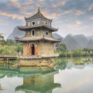 A scenic view of guiping jintian uprising site