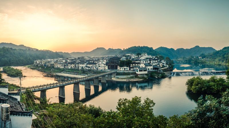 A scenic view of guiyuan_heritage