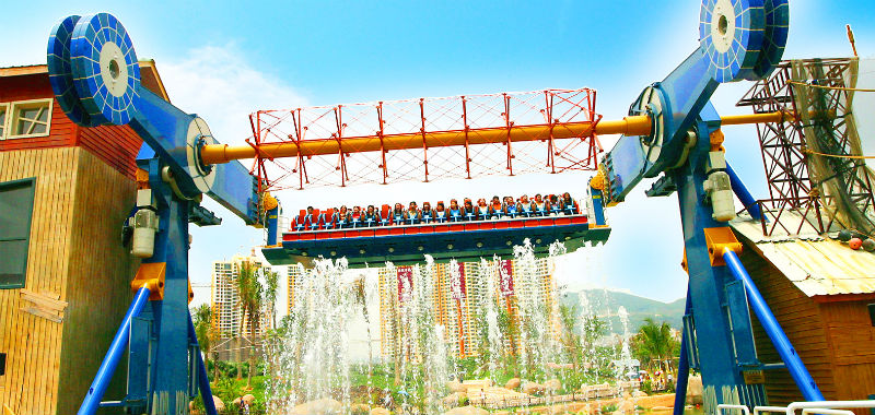 A scenic view of happy valley shenzhen