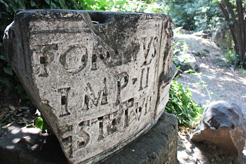 A scenic view of hedong stone inscriptions