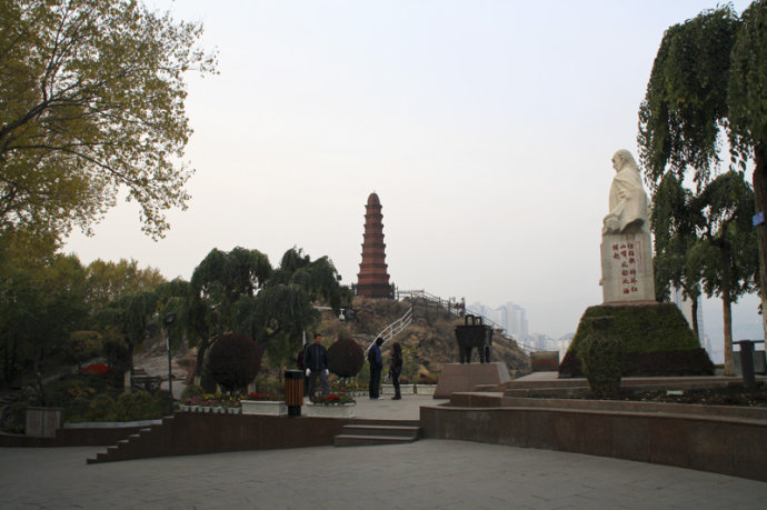 A scenic view of hongshan site
