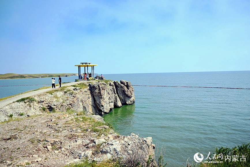 A scenic view of hulun_lake