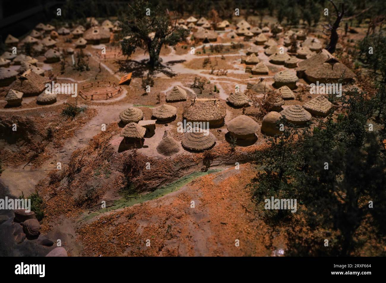 A scenic view of jiangzhai_ruins
