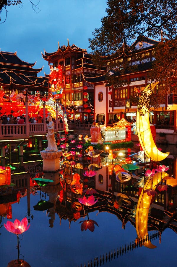 A scenic view of Jiexiu Chenghuang Miao