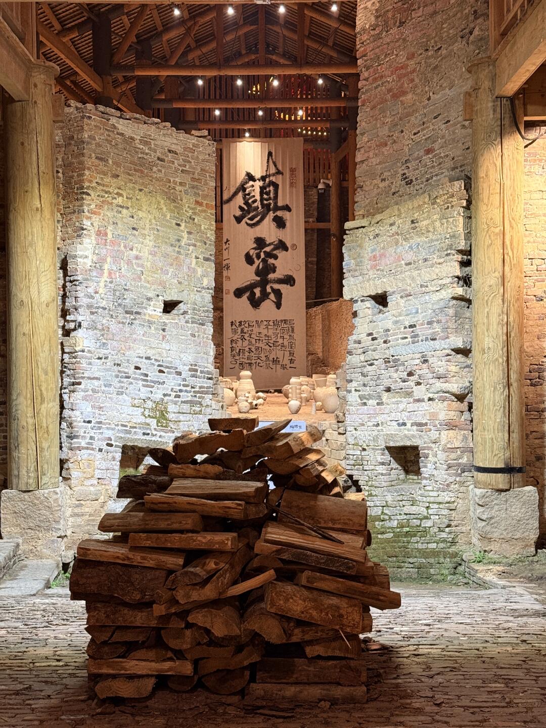 A scenic view of Jingdezhen Ancient Kiln Folk Custom Museum