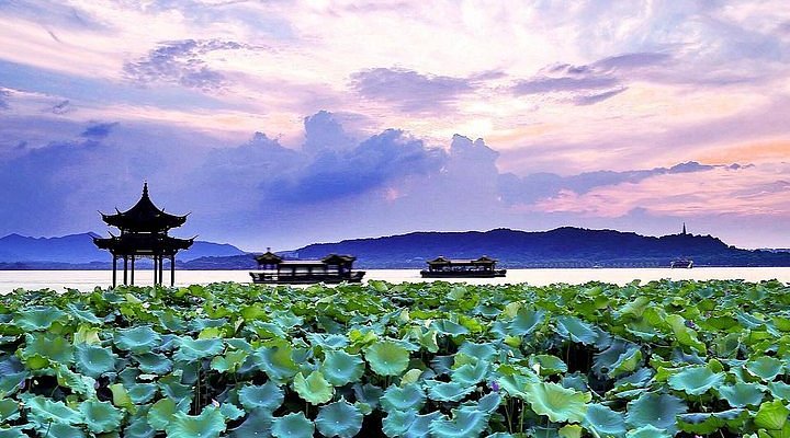A scenic view of keyan scenic area