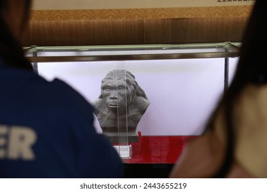 A scenic view of lantian_ape_man_ruins