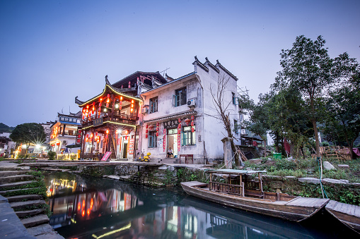 A scenic view of Likeng Village