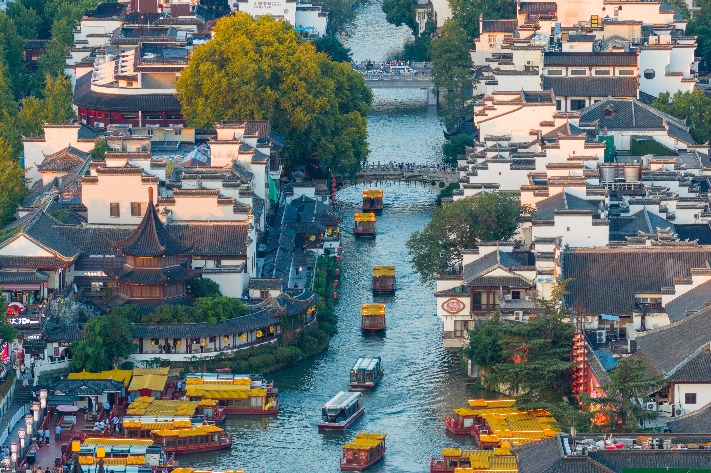 A scenic view of liu bowen's former residence
