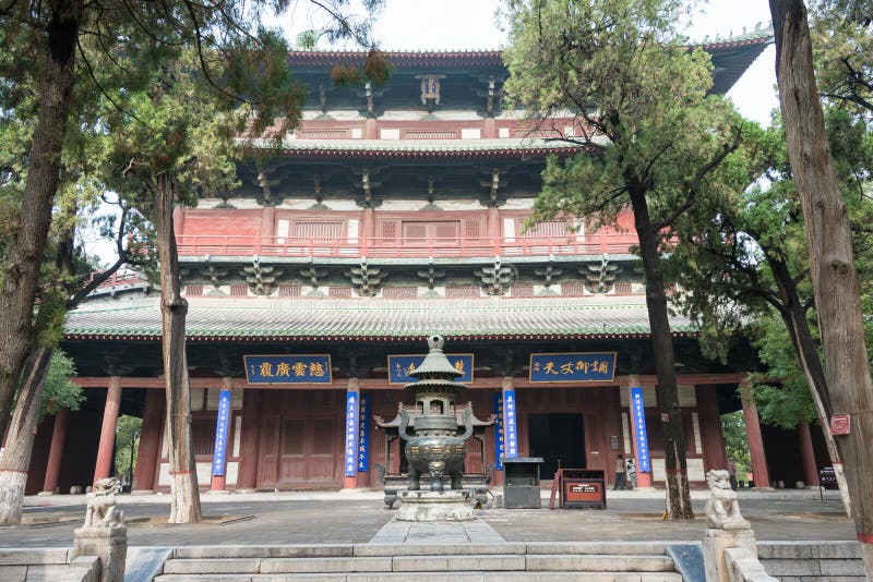 A scenic view of Longxing Temple