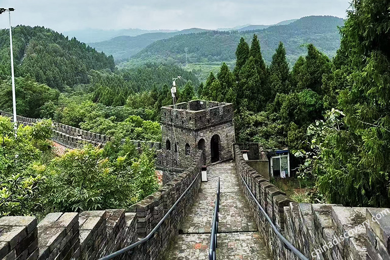 A scenic view of luodai ancient town