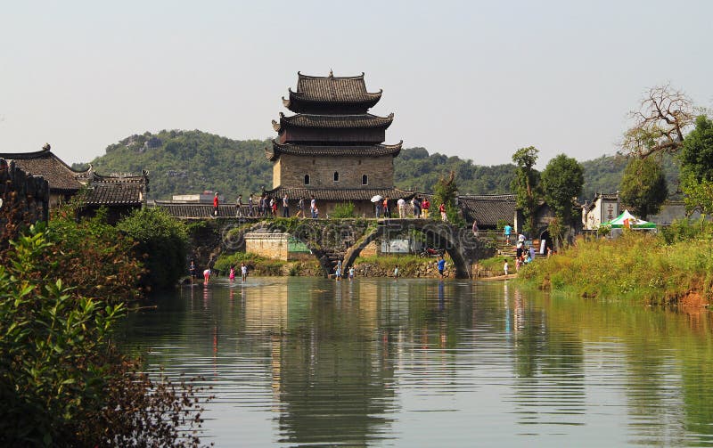 A scenic view of Ming And Qing Dynasty Architecture In Xinyang