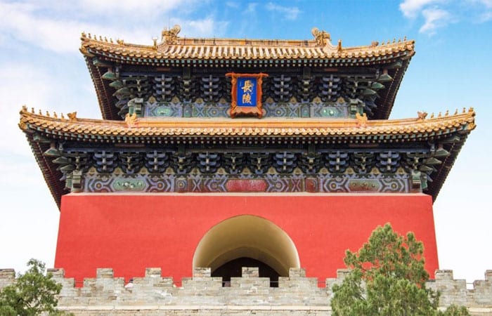 A scenic view of ming imperial mausoleum