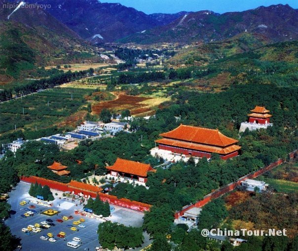 A scenic view of ming tombs