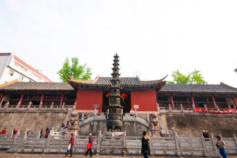 A scenic view of mingjiao temple
