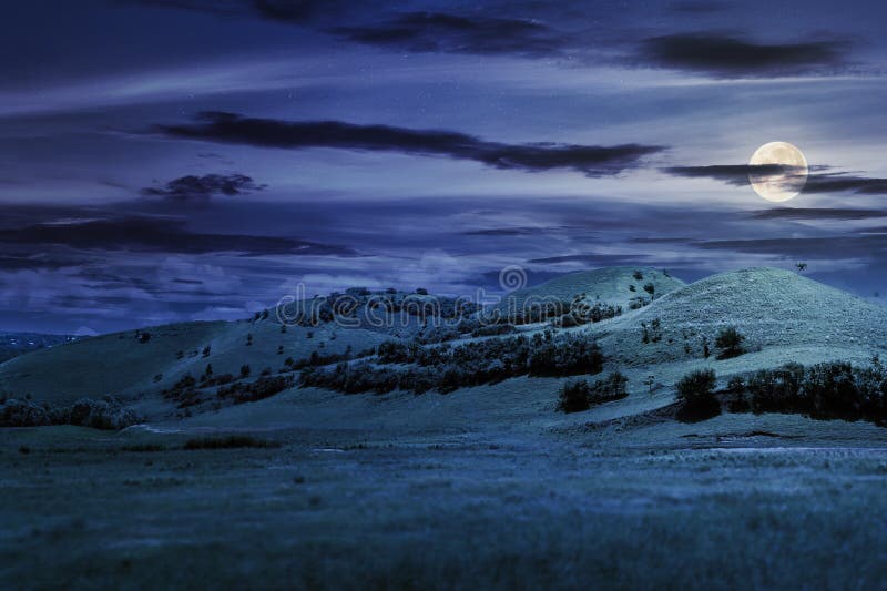 A scenic view of moon hill
