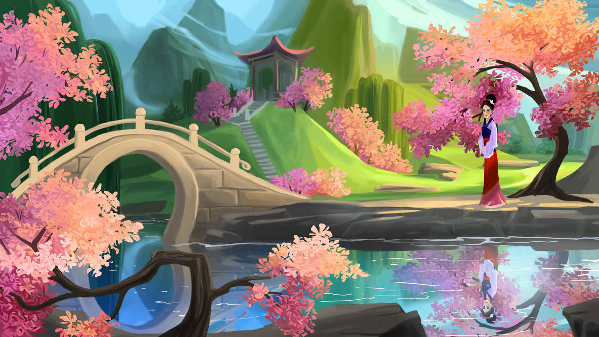 A scenic view of Mulan Prairie