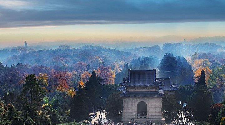 A scenic view of Nanshan Scenic Area