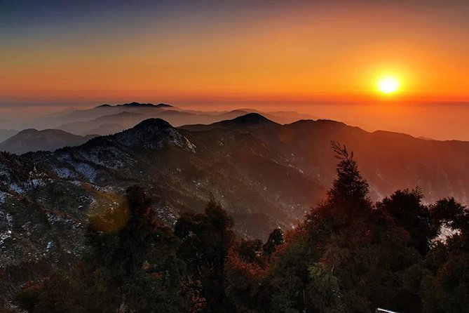 A scenic view of Nanyue Hengshan