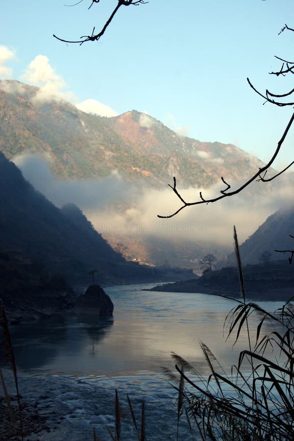 A scenic view of nujiang grand canyon